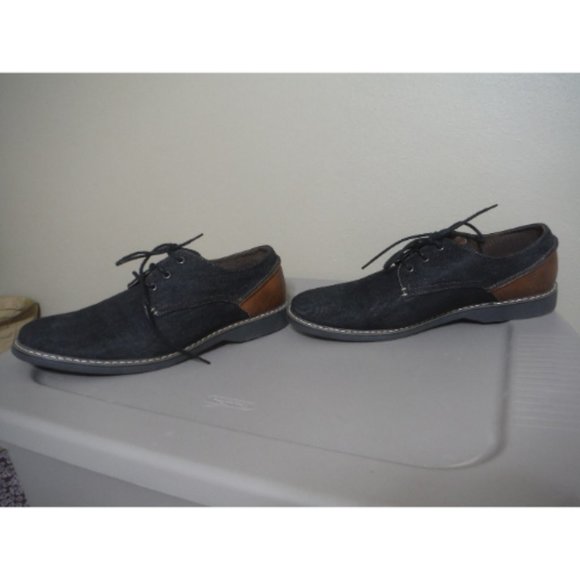 george men's denim oxford shoe